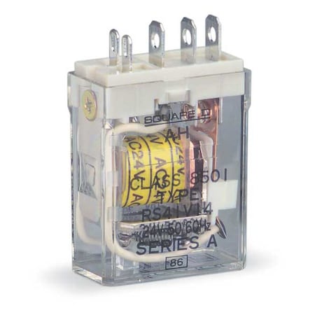 Socket, General Purpose Relay, Square, 15 A, 5 Pins, Quick Connect MPN:8501RS41V14