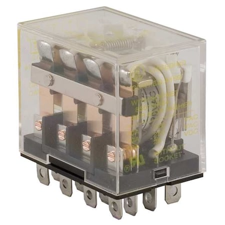 Socket, General Purpose Relay, Square, 15 A, 14 Pins, Quick Connect MPN:8501RS44P14V20