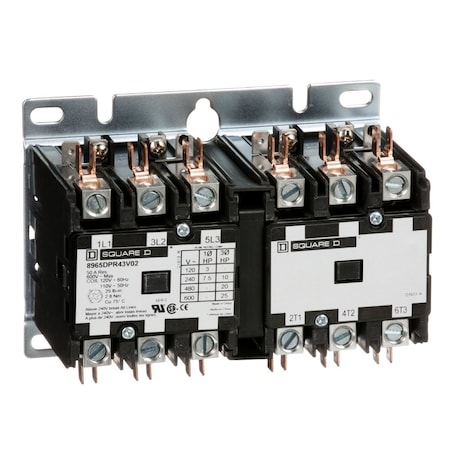 Hoist Contactor, 24V AC, 3 Pole, 40 A MPN:8965DPR43V14