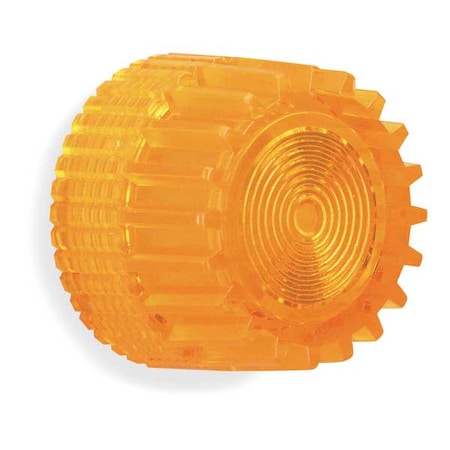 Push Button Cap, Illuminated, 30mm, Amber MPN:9001A7