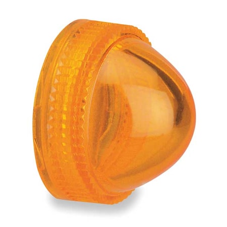 Pilot Light Lens, 30 mm, Standard, Amber MPN:9001A9