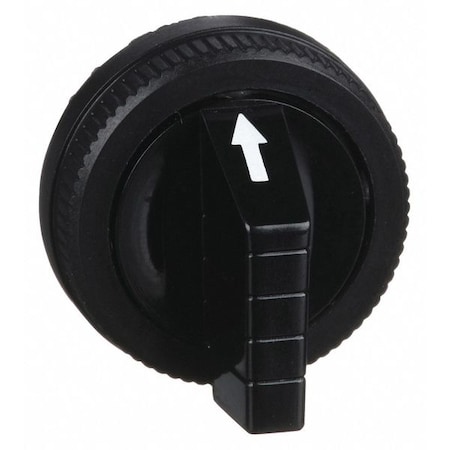 Selector Switch Knob, Knob, 30 mm, Black MPN:9001B11