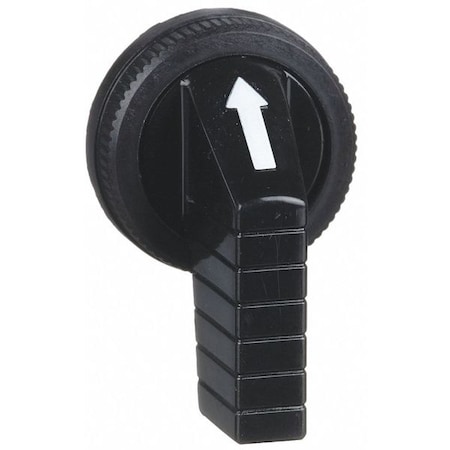 Selector Switch Knob, Knob, 30 mm, Black MPN:9001B25