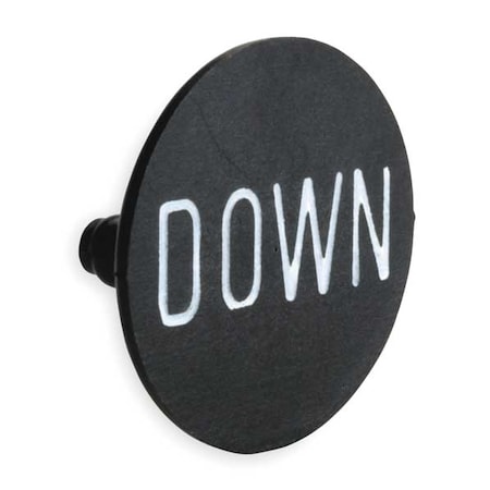Round Legend Insert, Down, F/9001 Type B MPN:9001B254