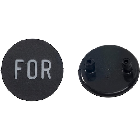 Push Button Legend Plate 30MM T-B MPN:9001B255