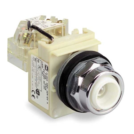 Push Button Operator, Flush, Momentary Action, Not Applicable Release, Illuminated, Not Applicable MPN:9001K1L35