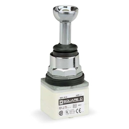 Joystick Operator, 30mm, 4 Dir, Momentary MPN:9001K34