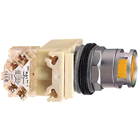 Illuminated Push Button, 30 mm, SPDT, Amber MPN:9001K3L35LYAH13