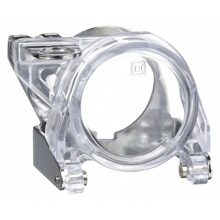 Padlock Attachment, 30 mm, Metal, Gray MPN:9001K7