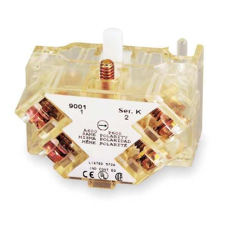 Contact Block, 1NC/1NO Late Open, 30mm MPN:9001KA4