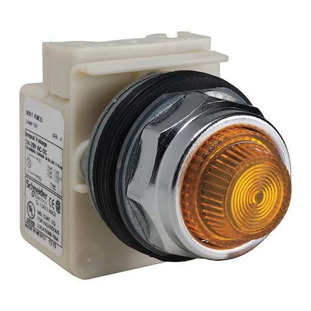 Pilot Light, Incan, Amber, 24-28VAC/DC MPN:9001KP35A31