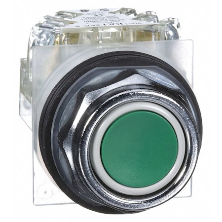 Push Button Operator, 30 mm, SPDT, Green MPN:9001KR1GH13