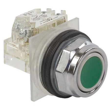 Push Button Operator, 30 mm, 1NC, Green MPN:9001KR1GH6