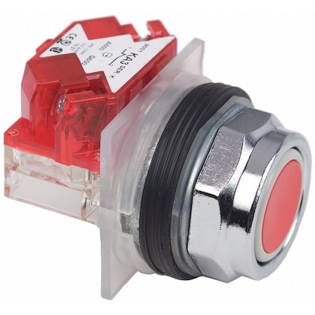 Push Button Operator, 30 mm, 1NC, Red MPN:9001KR1RH6