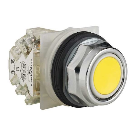 Push Button Operator, 30 mm, SPDT, Yellow MPN:9001KR1YH13
