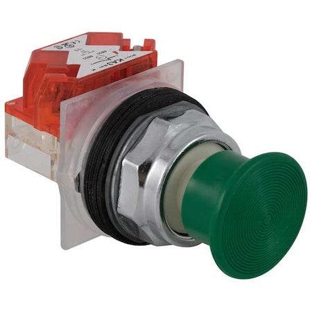 Push Button Operator, Mushroom Head, Momentary Action, Not Applicable Release, Non-Illuminated MPN:9001KR24GH6