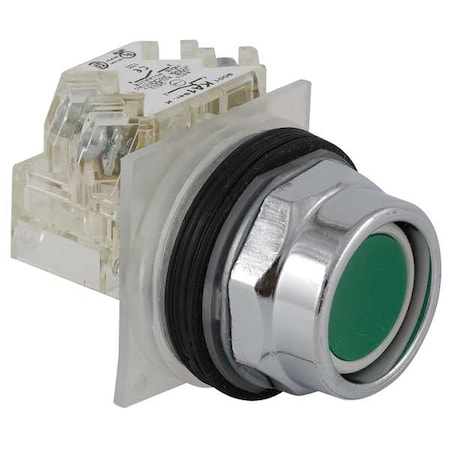 Push Button Operator, 30 mm, SPDT, Green MPN:9001KR2GH13