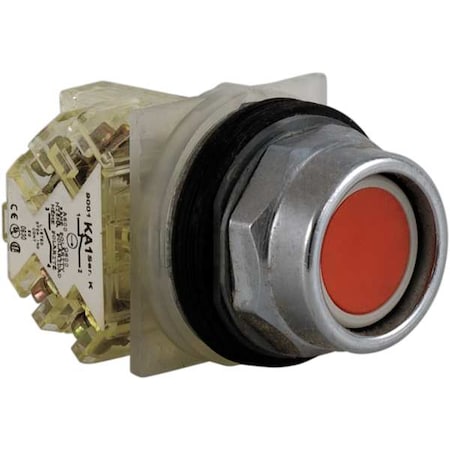 Push Button Operator, Extended, Momentary Action, Not Applicable Release, Non-Illuminated, Red MPN:9001KR2RH5