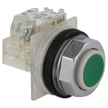Push Button Operator, 30 mm, SPDT, Green MPN:9001KR3GH13