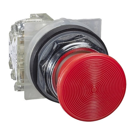 Push Button Operator, 30 mm, 1NO/1NC, 1NC, 1NO, Red MPN:9001KR9R94H8