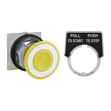 Push Button operator, 30 mm, Yellow MPN:9001KR9Y