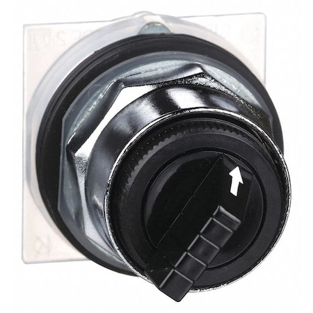 ShortHandleSelectorSwitch, Blk, 2Pos, 30mm MPN:9001KS11B