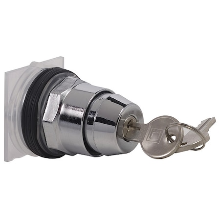 KeyedSelectorSwitch, Black, 2Pos, 30mm MPN:9001KS11K3E11
