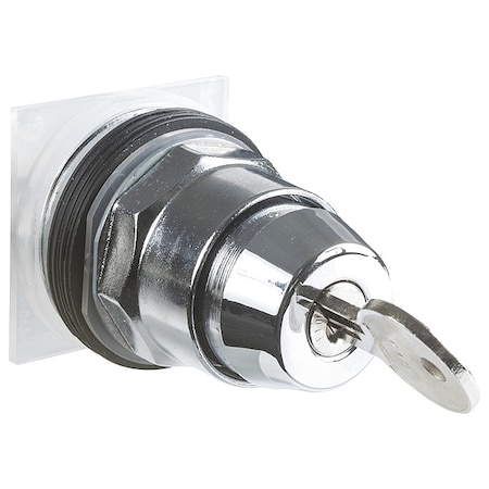 SelectSwtch, Key, Non-Illum, 2Pos, 30mm, Blk MPN:9001KS11K3H1