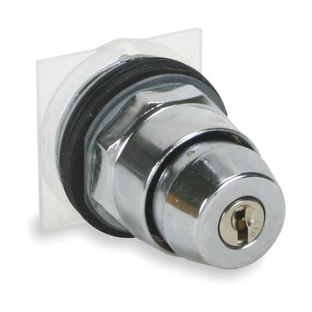 Non-Illum Selector Swtch, 30mm, 2 Pos, Keyd MPN:9001KS34K1