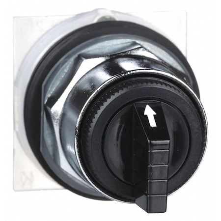 ShortHandleSelectorSwitch, Blk, 3Pos, 30mm MPN:9001KS43B