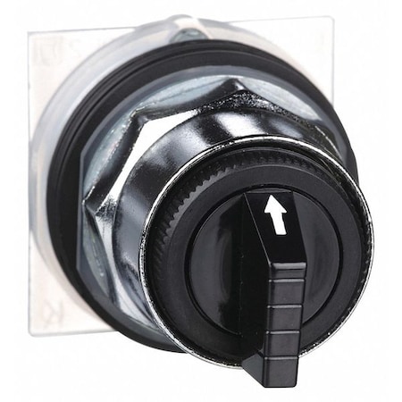 ShortHandleSelectorSwitch, Blk, 3Pos, 30mm MPN:9001KS46B