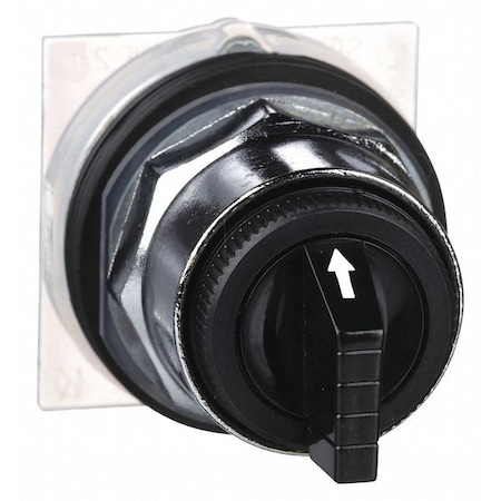 ShortHandleSelectorSwitch, Blk, 3Pos, 30mm MPN:9001KS53B