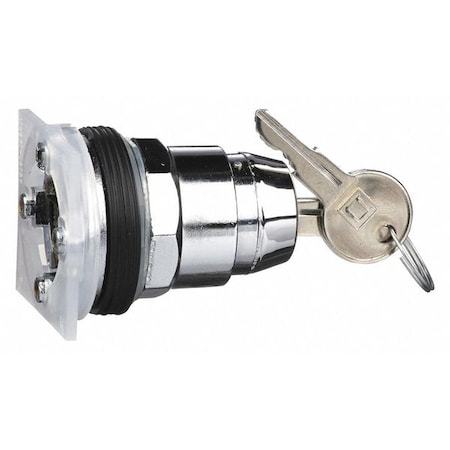 Non-Illum Selector Swtch, 30mm, 3 Pos, Keyd MPN:9001KS53K5