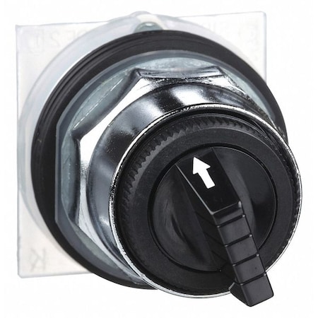 ShortHandleSelectorSwitch, Blk, 4Pos, 30mm MPN:9001KS88B