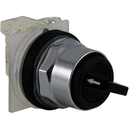 SelectorSwitch, Non-Illum, 4Pos, 30mm, Black MPN:9001KS88BH2