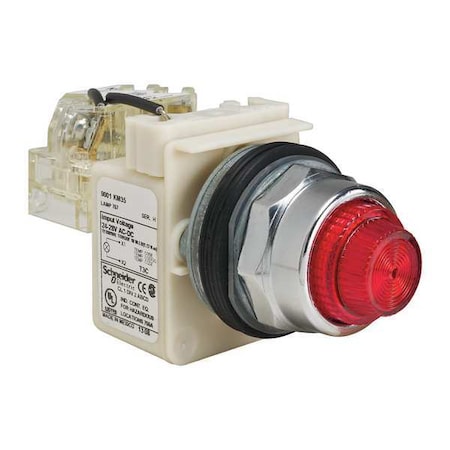 Pilot Light, Red, 30mm, Incandescent MPN:9001KT35R31