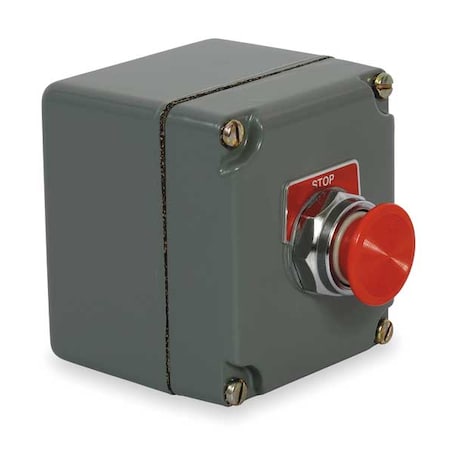 ControlStation, Dead-End, PushButton, Red MPN:9001KYK14