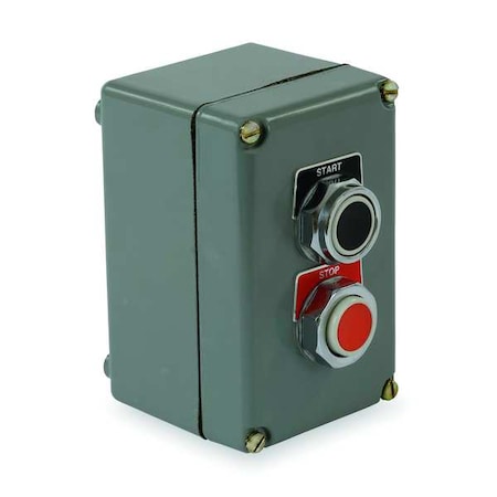 ControlStation, Dead-End, 2Buttons, Blk/Red MPN:9001KYK21