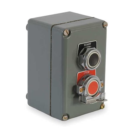 ControlStation, Dead-End, 2Buttons, Blk/Red MPN:9001KYK23