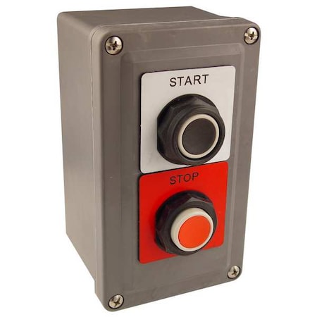 ControlStation, Dead-End, 2Buttons, Blk/Red MPN:9001KYSK201