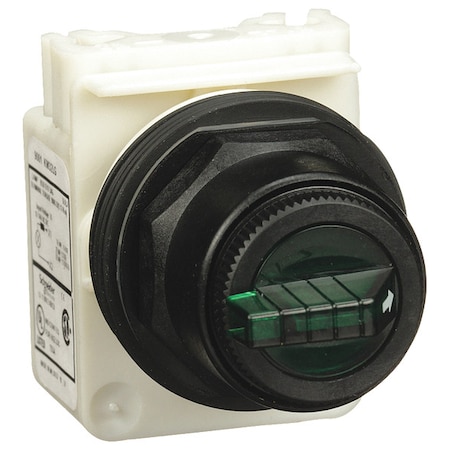 Selector Switch, 3 Pos, 30 mm, Green MPN:9001SK43J32LGG