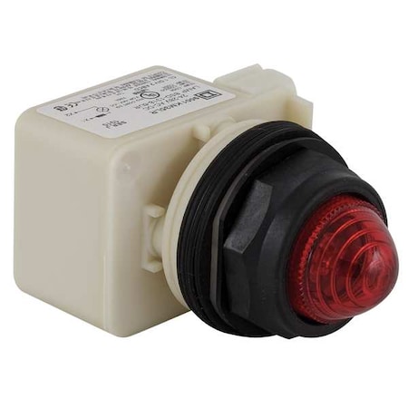Pilot Light Complete, Red, LED MPN:9001SKP35LRR9