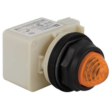 Pilot Light Complete, Amber, LED MPN:9001SKP35LYA9