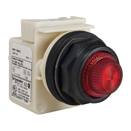 Pilot Light, Incan, Red, 24-28VAC/DC MPN:9001SKP35R31
