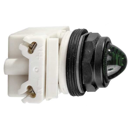 Pilot Light, Green, 30mm, Incandescent MPN:9001SKP38G9