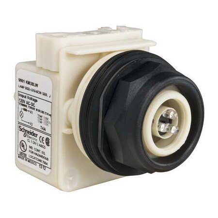 Pilot Light, No Lens Included, 30mm, LED MPN:9001SKP38LW