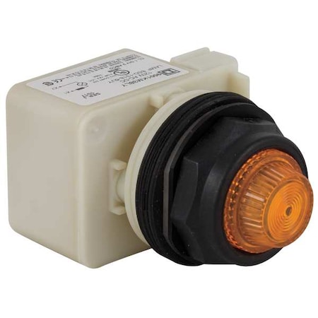 Pilot Light Complete, Amber, LED MPN:9001SKP38LYA31