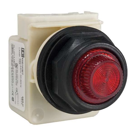 Pilot Light, Red, 30mm, Incandescent MPN:9001SKP7R31