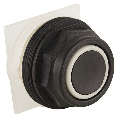 Flush Push Button, 30 mm, Black MPN:9001SKR1BH1