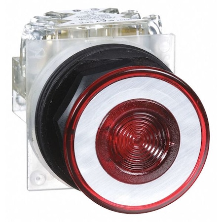 Push Button Operator, 30 mm, SPDT, Red MPN:9001SKR9RH13